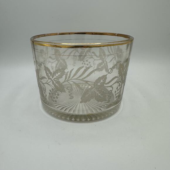 Vintage Bartlett Collins Ice Bucket Cut Base Straight Sides - Picture 1 of 8